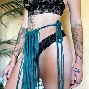 Sexy Handmade Macrame Skirt